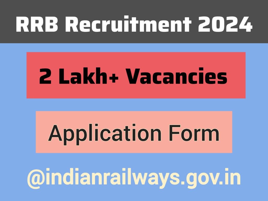 Railway Recruitment 2024: 2 Lakh Vacancies Apply Now @indianrailways.gov.in