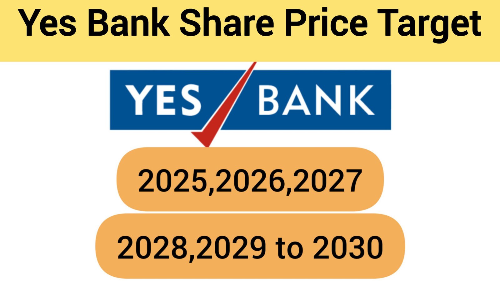 Yes Bank Share Price Target,Yes Bank Share Price Target 2025